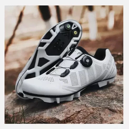 Fahrrad Schuhe Herren Professionell Rennen Turnschuhe MTB Mountainbike Schuhe - Bild 4 von 4