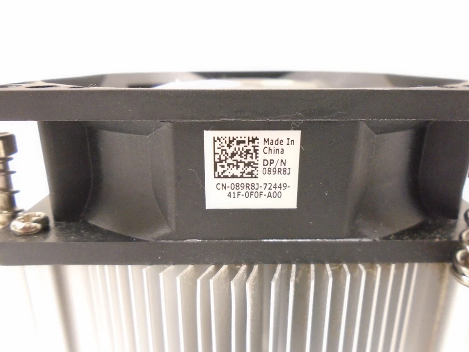 DELL Optiplex Tower Desktop CPU Heatsink Fan 089R8J - Image 2 of 4