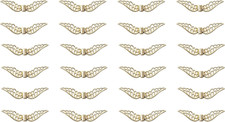 50 Pcs Angel Wing Spacer Beads Metal Cute Small Loose Beads Charms Supplies for