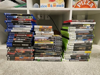 Multiple Video Games Xbox 360, Ps4, Gamecube, Ps2, 3ds, DS