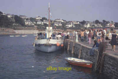 Photo 6x4 St Mawes Quay May Queen' loads a fresh set of passengers for th c1976