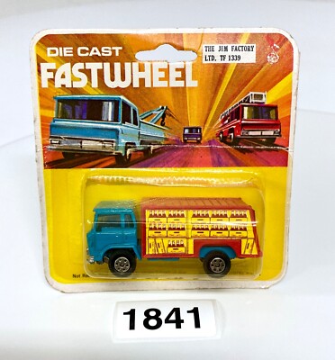 Yatming Fast Wheel Diecast Heavy Truck #1351-62 Coca-Cola Beverage Tipper MOC