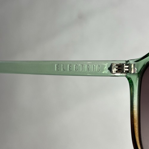 Gafas de sol eléctricas Encelia verde menta marrón marcos desvanecidos lentes marrones con estuche - Imagen 7 de 10