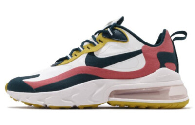 Nike Air Max 270 React White Turquoise Yellow CT1264-103