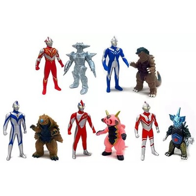 Trading Figure 5er Set Play Hero VS Ultraman Duel Set Burning Hero VS General
