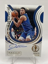 2023-24 Panini Immaculate Collection - Virtuoso Autographs Dante Exum /99 B