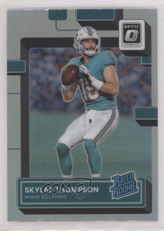 2022 Panini Donruss Optic Rated Holo Prizm Skylar Thompson #276 Rookie RC 0wn1