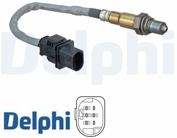 Delphi ES20555-12B1 Lambdasonde Lamdasonde FüR BMW-image