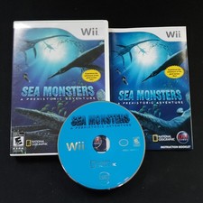 Sea Monsters: A Prehistoric Adventure Nintendo Wii CIB Tested