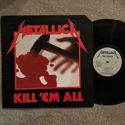 METALLICA - Kill  Em All - US 1st Press Vinyl LP - Megaforce - HORSEMAN MISPRINT