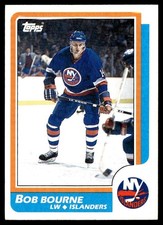 1986-87 Topps Bob Bourne Los Angeles Kings #14