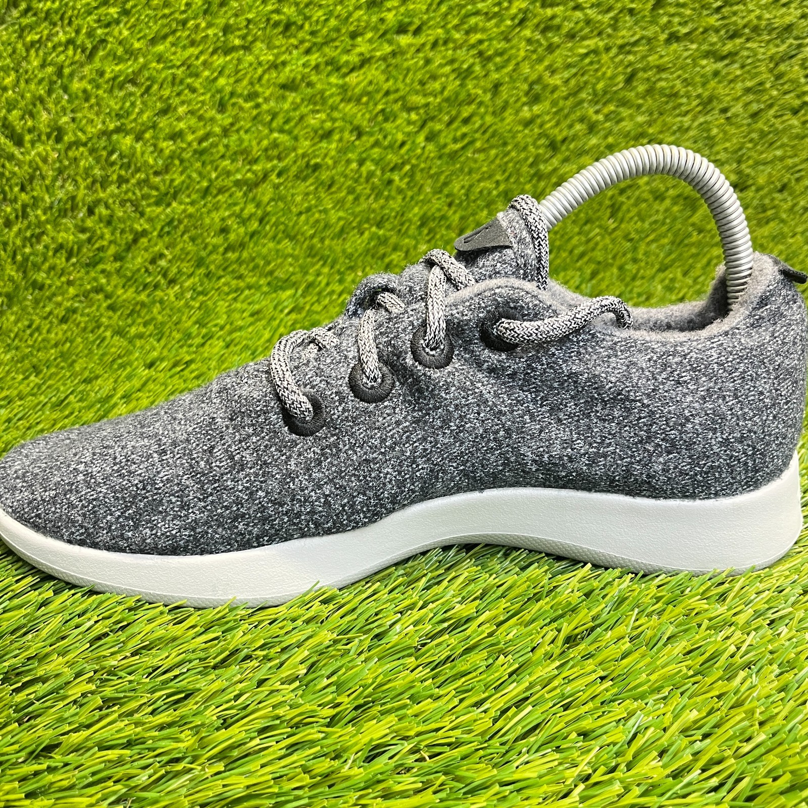 SAOLA Scarpe da corsa sportive Allbirds lana runner grigio naturale da uomo taglia 8 sneakers
