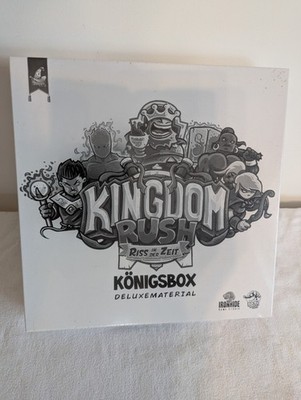 Brettspiel - Kingdom Rush - Riss in der Zeit - Königsbox - Deluxematerial - NEU