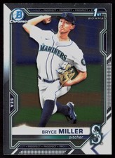 2021 Bowman Draft #BDC-64 Bryce Miller Chrome