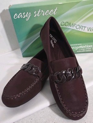 Easy Street Darcie Womens Burgundy Matte 6M NIB