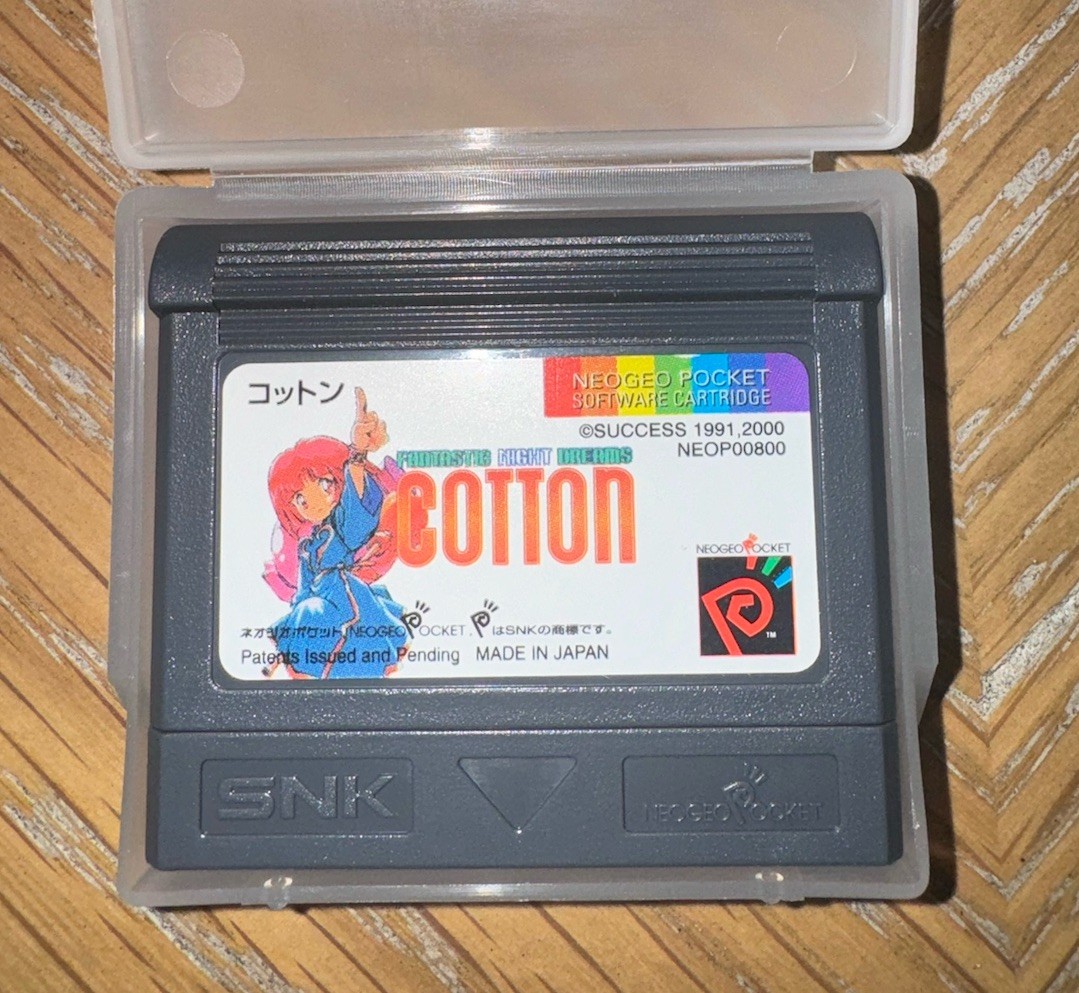 Cotton Fantastic Night Dreams Japan Neo Geo Pocket Color Game