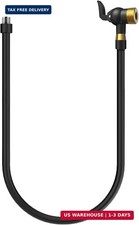 Air Pump Hose Adapter, Extension Hose for Schrader and Presta Valve, 19.