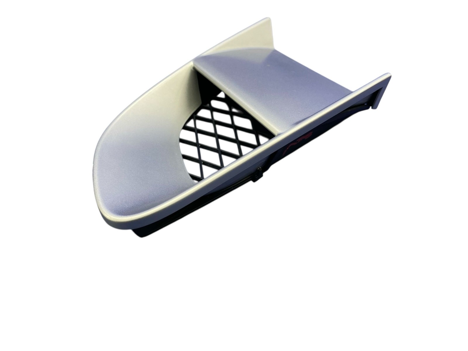 2008-2015 AUDI R8 REAR LEFT LID AIR VENT GRILLE COVER MOULDING SILVER 427827968