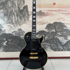 Vintage 1956 Les Paul Custom Black Beauty Ele...