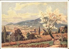 Neustadt Weinstrasse Gemälde Karl Graf Künstlerkarte