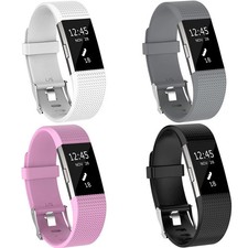 for Fitbit Charge 2 Watch Band Wristband Silicone Replacement Bands Bracelet for