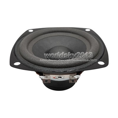 2pcs 3'' inch 78mm 8ohm 8Ω 10W Full Range Speaker Stereo Woofer Loudspeaker Horn 