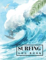 Surf-Logbuch FüR Sessions & Wetter, 100 Seiten, A5, Hardcover, Modell 2023