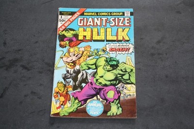 Giant Size Hulk #1 - US Marvel Comics Group 1975 1st Premiere Issue! (Zust. 2-3)