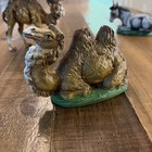 Vintage Italy Papier-mâché Nativity Animals - 2 Camels & Donkey — photo 5