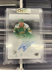 2023-24 Upper Deck Clear Cut Sweet Shot Kirill Kaprizov Blue Auto # SS-KI