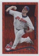 2014 Topps Red Hot Foil Zach McAllister #616 0q5