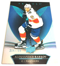 18 19 TRILOGY BLUE FOIL PARALLEL ALEKSANDER BARKOV /799