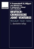 Deutsch-Chinesische Joint Ventures Volker Trommsdorff