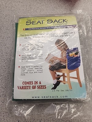 The Original Seat Sack Company Seat Sack Large Square 17'' Green 1 Sack NEW
