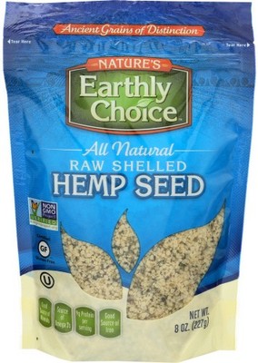Natures Earthly Choice Seed Hemp Shelled Pack Of 3