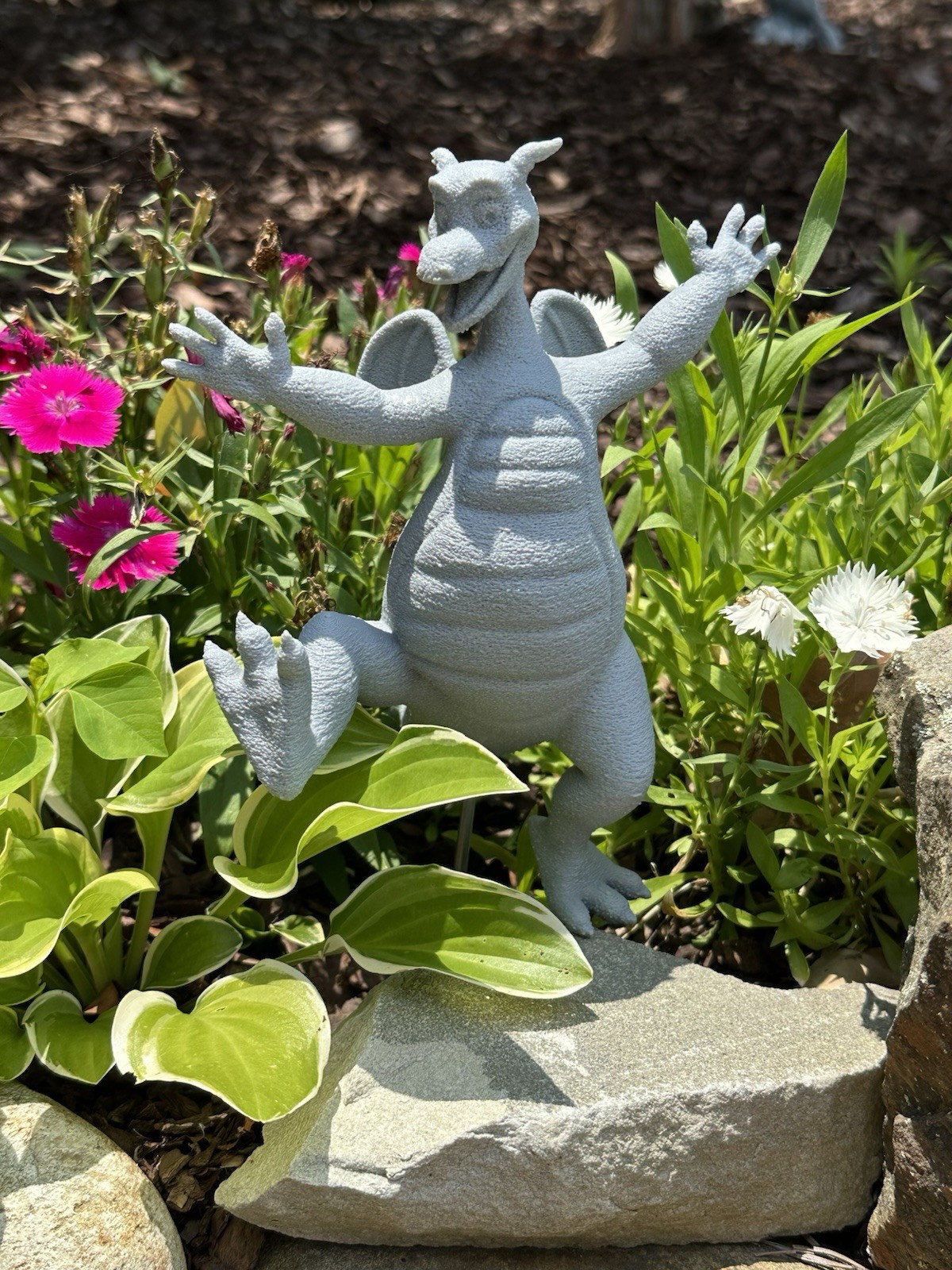 FIGMENT Disney Garden Statue Flower Decor Festival Epcot Parks Outdoor Gift 50th