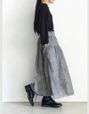 nest Robe Linen Long Dress Womens White Maxi Casual Japan Minimalist Style