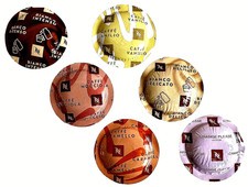 NESPRESSO PRO PODS X 60 CAPSULES 10 X 6 FLAVOURS BIANCO NOCCIOLA CARAMELLO 06/26