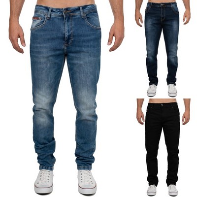 Cipo & Baxx Herren Jeans  Freizeit Hose Reguar-Fit Casual Schlicht Clubwear
