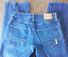 Abercrombie  Fitch Kids Distressed Jeans 16 Slim Baxter Low Rise Slim Boot