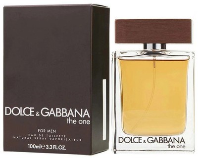Dolce & Gabbana The One For Men Cologne 3.3 Oz ~ 100 ml EDT Spray
