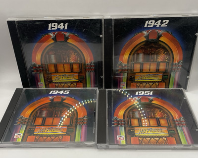 TIME LIFE Your Hit Parade Lot of 4 CDs 1941, 1942, 1945, 1951