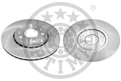 OPTIMAL BS-8306HC Bremsscheiben (2x Stück) vorne für RENAULT MEGANE III Schräghe
