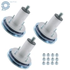 3PK 52" Deck Spindle Assembly w/Pulley For Gravely Ariens 51537200 51528000