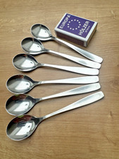 WMF Berlin, 6 Eierlöffel, Cromargan ca. 12,2 cm