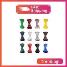 3.0 mm Nylon Satin Cord 12 Bundles Beading Braided Thread String for Chinese Kno