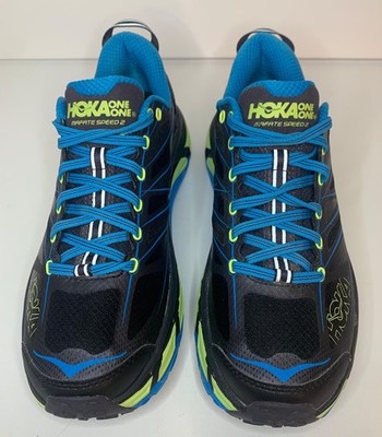 Hoka One One Mafate Speed 2 Trail Running Shoes Men's US 8 EU 41 1/3 Vibram...