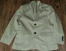 Crewcuts Ludlow Beige Khaki Tan Suit Blazer Jacket Size 12 Boys