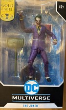 NIB McFarlane Toys DC Multiverse vs Vampires Joker 7in Action Figure Gold Label