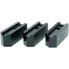 Aufsatzbacken-Set weich 3-teilig Feinverzahnung f&uuml;r Spannfutter 165mm 120152